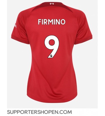Liverpool Roberto Firmino #9 Hemma Matchtröja Dam 2022-23 Kortärmad